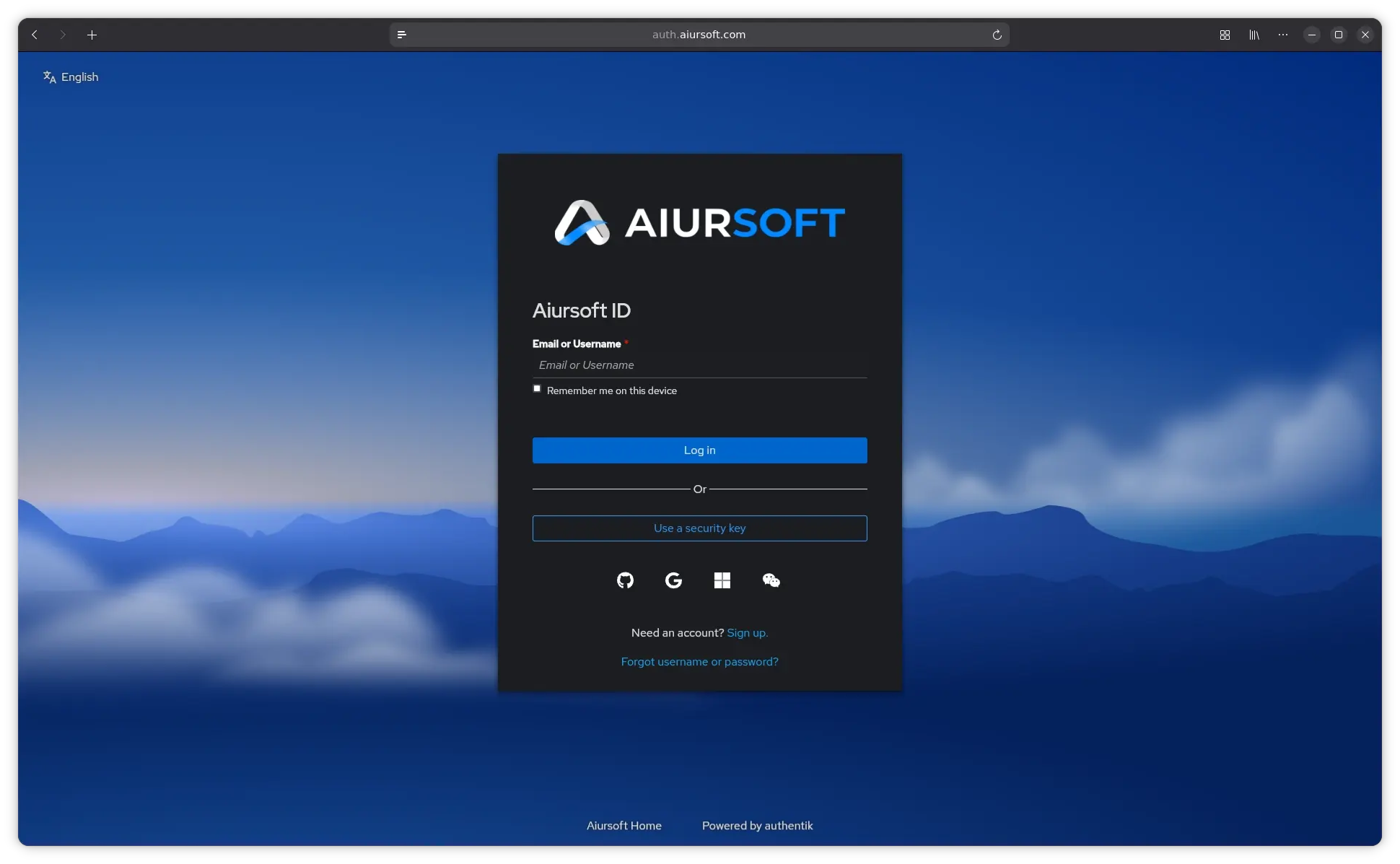 Unified Identity Authentication